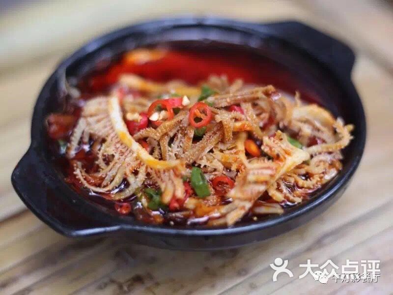牛灯影冒菜冒脑花冒鸭肠冒千层肚图片 - 第1张