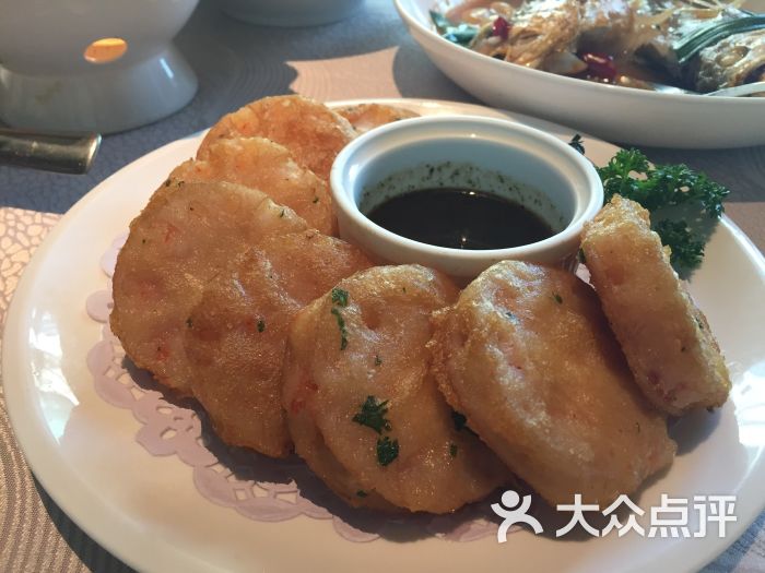 逸谷会餐厅(静安嘉里中心店)虾肉藕饼图片 - 第7张