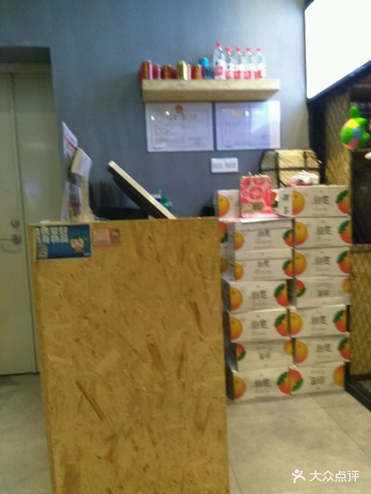 筑味贵州酸汤粉面馆(东门中心城店)收银台图片