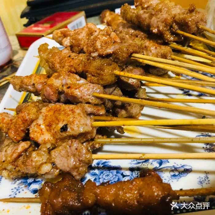 油炸羊肉串