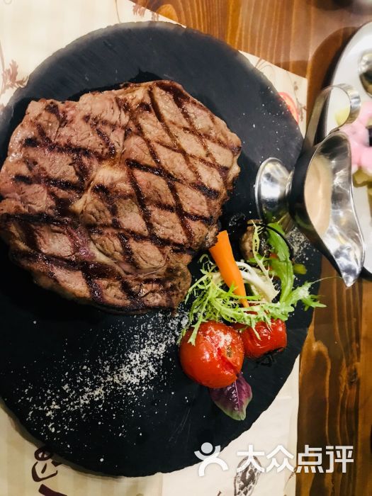 la campana拉坎帕纳意式餐厅s级肉眼牛排 ribeye图片 - 第7张