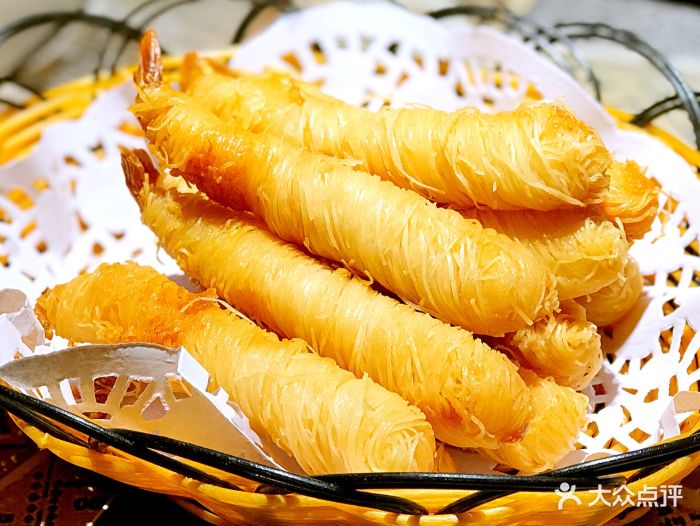 馋胖肉蟹煲(万达广场店)金丝面线虾图片 第4张