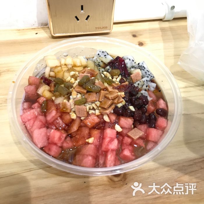 眷蜀冰社61手工冰粉-杂果冰粉图片-成都美食-大众