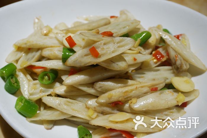 潘记虾尾(新开铺店)清炒藕尖图片 - 第2张