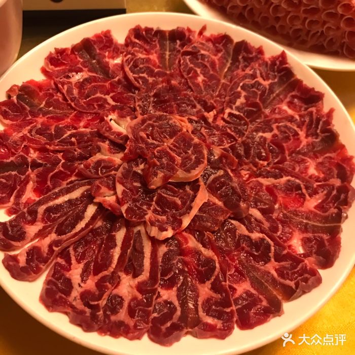 宏源南门涮肉(后海店)牛花键图片