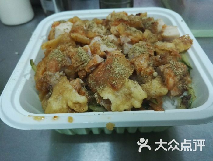 脆皮鸡拌饭紫菜饭团图片 第2张