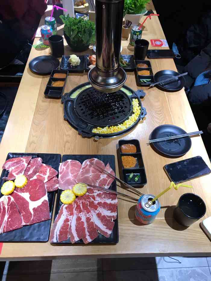 喜牛家·炭火烤肉坊(中大店)-"在中大美食城二楼,中午
