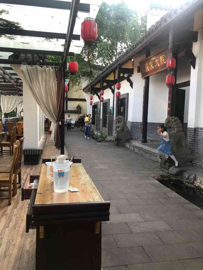 陶然居(陶然古镇店)-"带宝贝出来踏青,由于照母山的道路在施工,.