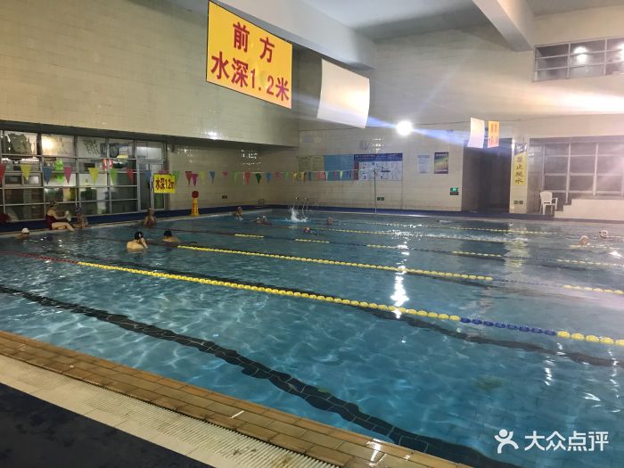 还不错。就是泳道比较少,没.-十二中游泳馆-北