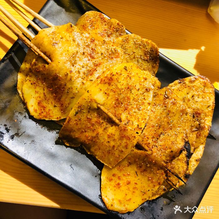 蚝太郎海鲜烧烤(阳光天地店)烤土豆片图片 第4张