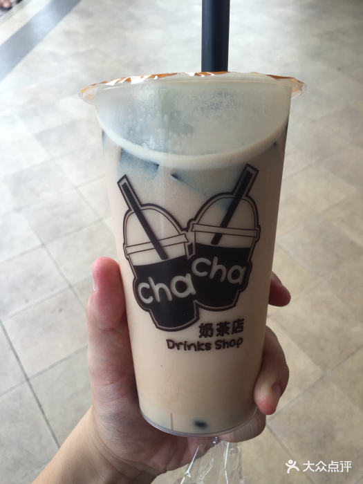 chacha奶茶店(名都店)黑钻珍珠奶茶图片 - 第2张