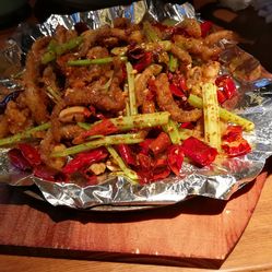 蜀香格格(永旺店)的铁板鱿鱼须好不好吃?用户