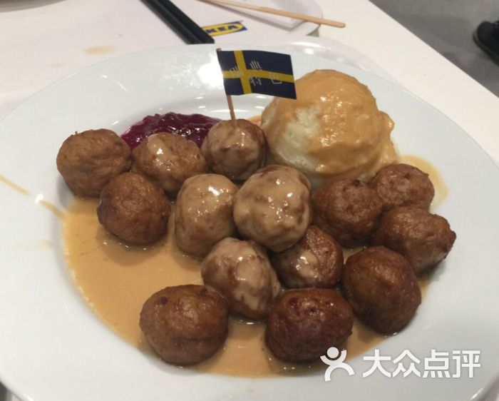 宜家餐厅瑞典肉丸图片 - 第5张