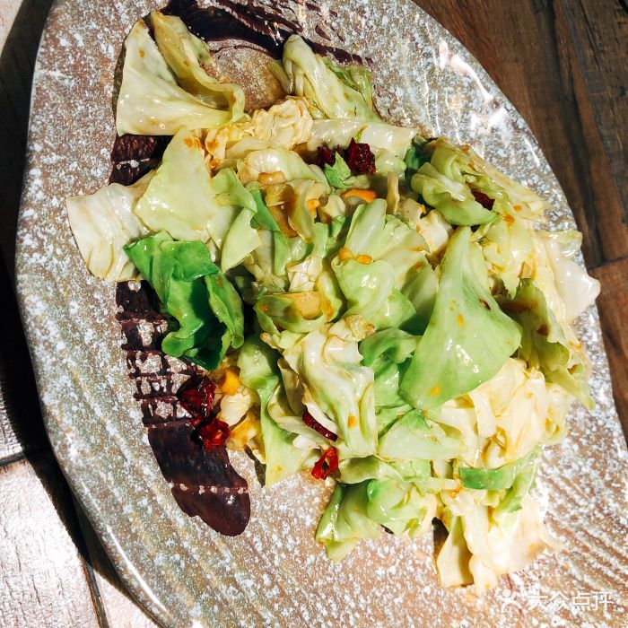 新疆风味主题餐厅(佳兆业广场店)炝炒莲花白图片 - 第437张