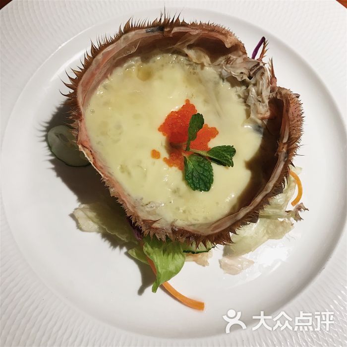 竺锦自慢料理(1912店)帝王蟹黄蒸蛋图片 - 第7张