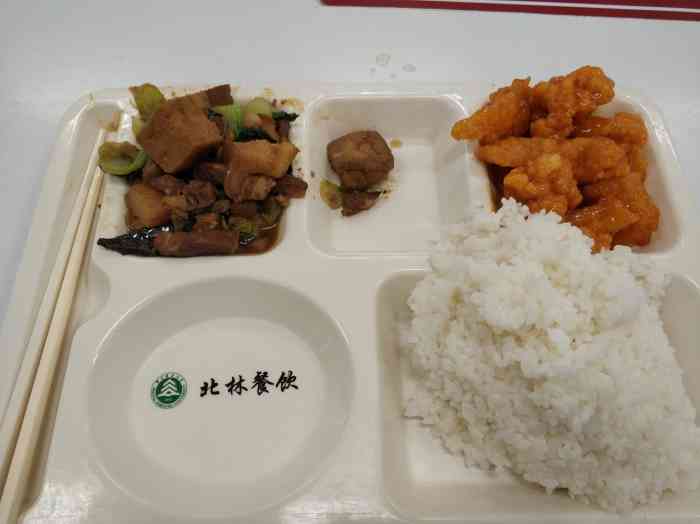 林业大学一食堂-"北林的饭是十分出名的.在当初学院路附近的.
