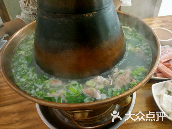 道口香老式铜火锅涮羊肉图片 - 第2张