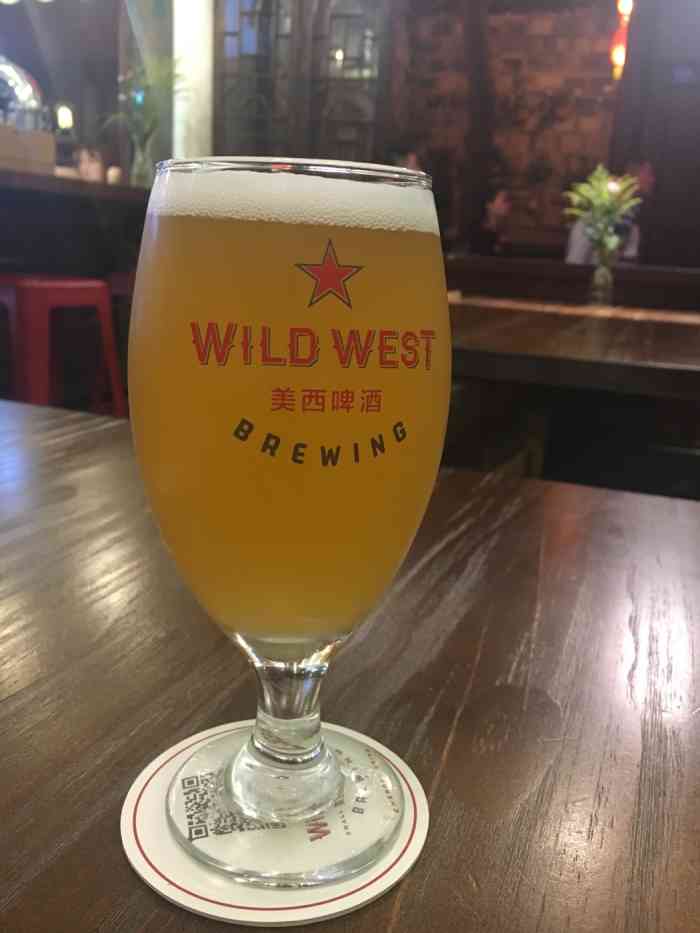 wild west美西啤酒-"第二次喝到美西的酒.没想在锦里还能有这么.