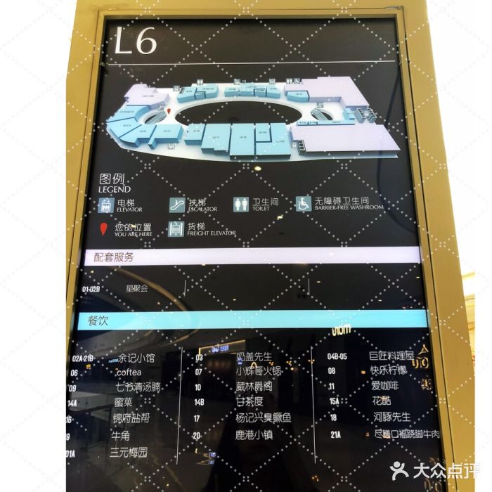 合生汇--楼层分布图图片-北京购物-大众点评网
