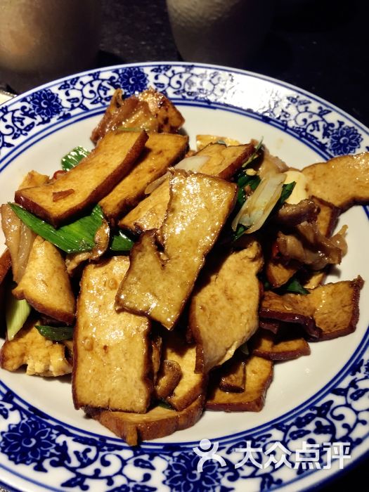 小炒柴火香干