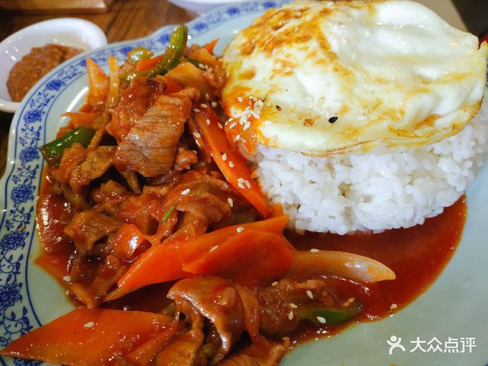 丰年村中韩料理(津南领世郡店)烤肉盖饭图片 - 第14张