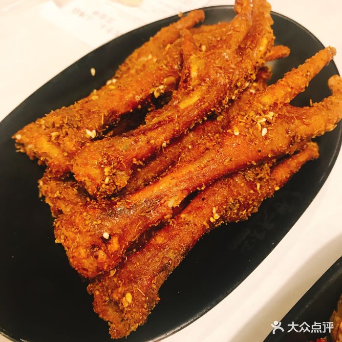 夜半不二·海鲜炭烤(江滩店)香酥鸡爪图片 - 第122张