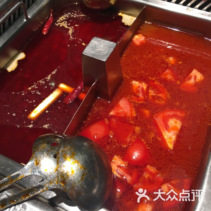 海底捞火锅(之心城店)番茄无渣鸳鸯锅图片 - 第1张