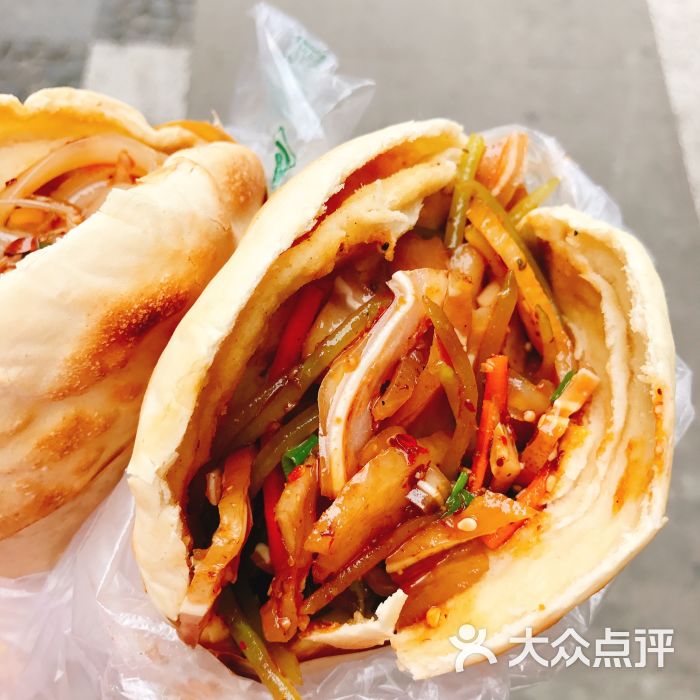 严太婆锅魁(文殊院店)耳片锅盔图片 - 第3张