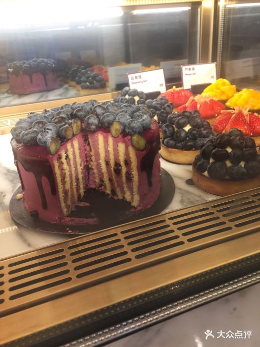 蓝莓乳酪夹心蛋糕