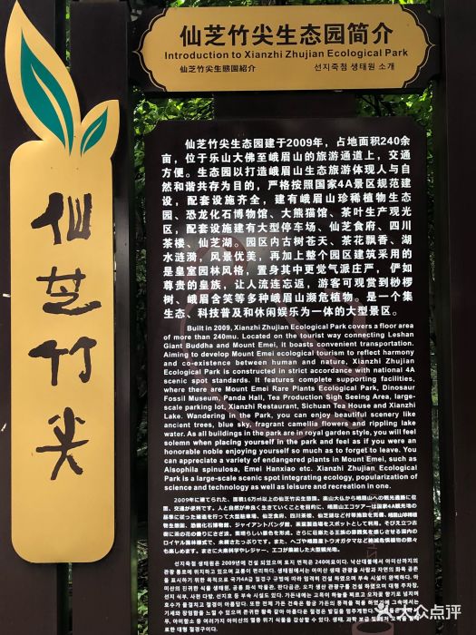 仙芝竹尖熊猫生态园旅游景区-图片-峨眉山市周边游