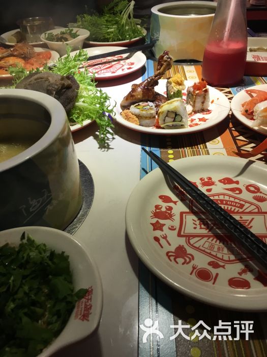 海天盛宴海鲜自助餐厅的点评