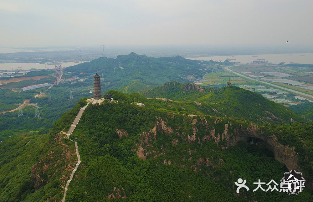 圌山-航拍圌山图片-镇江周边游-大众点评网