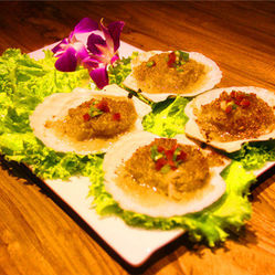 蒜蓉烤扇贝(图)-老船吧(深圳旗舰店)-深圳