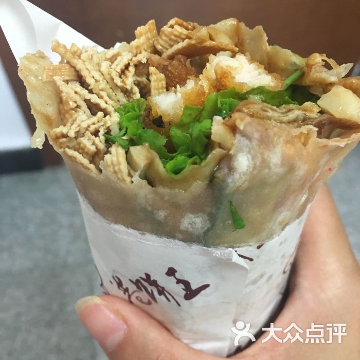 卷饼王煎饼莲藕鸡柳千张图片 - 第1张