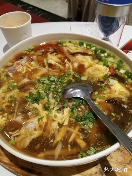眉州东坡(崇文门店)鸡丝酸辣汤图片