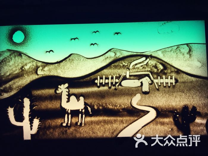 喜沙沙创意沙画的点评