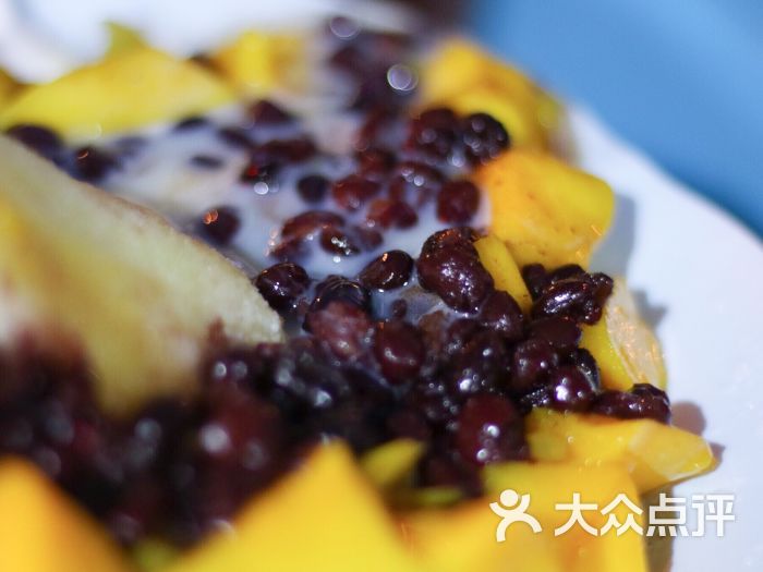 超级红豆芒果冰