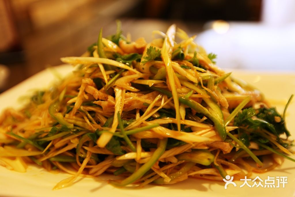 东东包私家菜(大安街店)板筋老虎菜图片 - 第3张