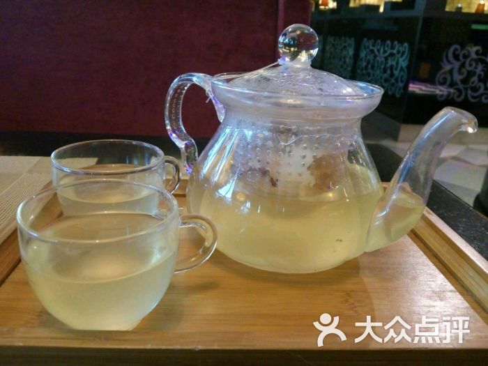 雪梨芦荟桂花柚子茶