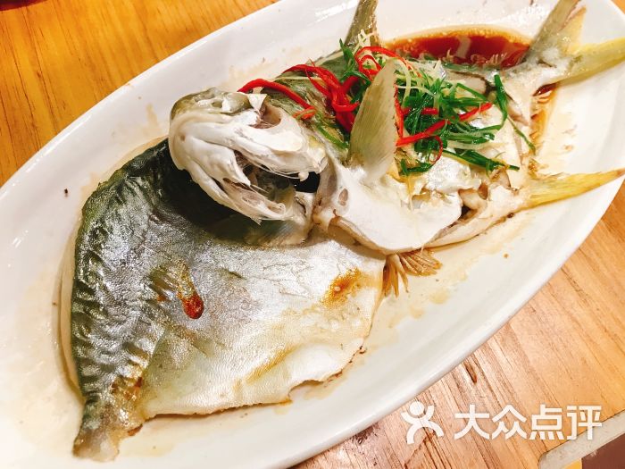 遇见闽菜·老厦门特色餐厅(中山路店)清蒸金鲳鱼图片 第5张
