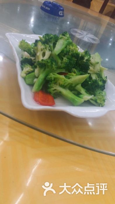 皖北驴肉馆私房土菜清炒西兰花图片 第3张