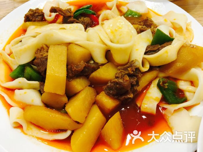 黄金土豆牛肉面