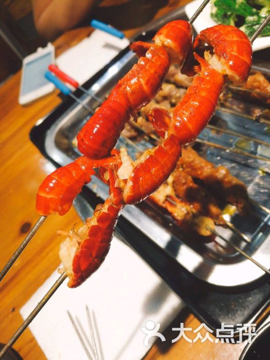 小龙虾球串串