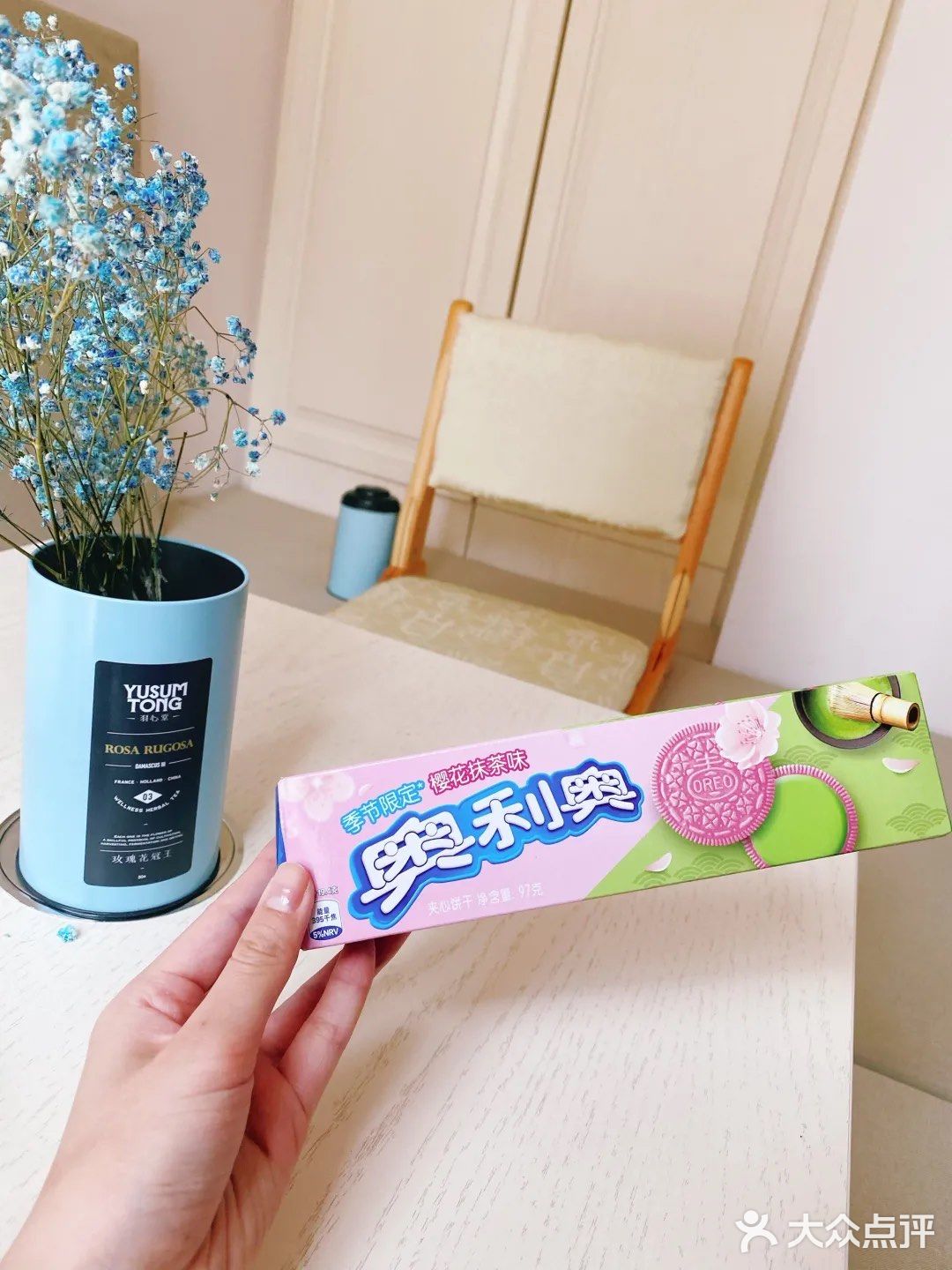 春季限定抹茶樱花奥利奥饼干你有吃吗