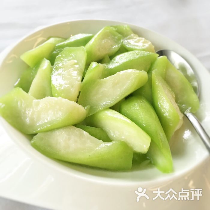 恒悦轩精致香港粤菜(陆家嘴店)清炒胜瓜图片 第12张