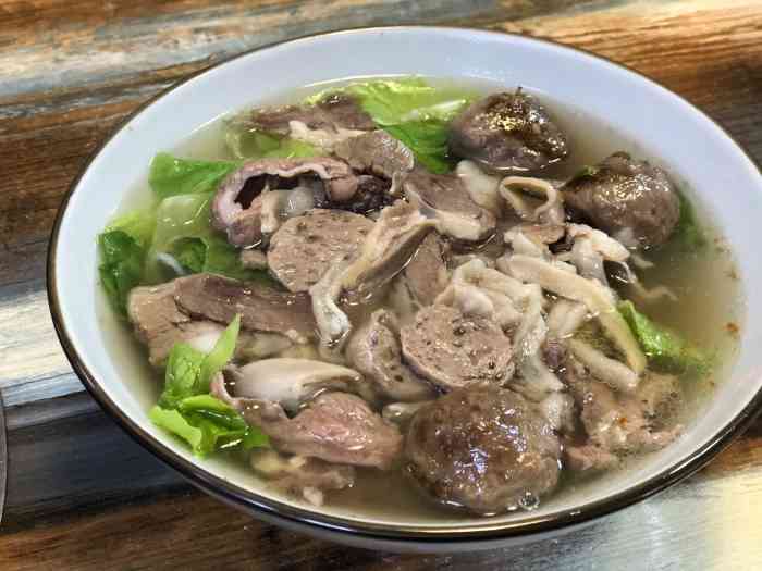 潮汕牛肉粿汤面(白石龙店)-"「猪杂汤粉」粉的口感很好呀,汤也很好喝