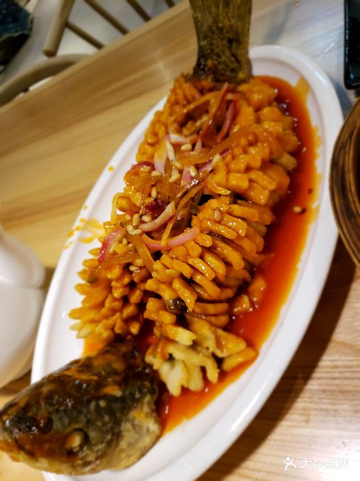 新银姐家厨·鱼生专门店-五柳松子鱼图片-广州美食-大众点评网