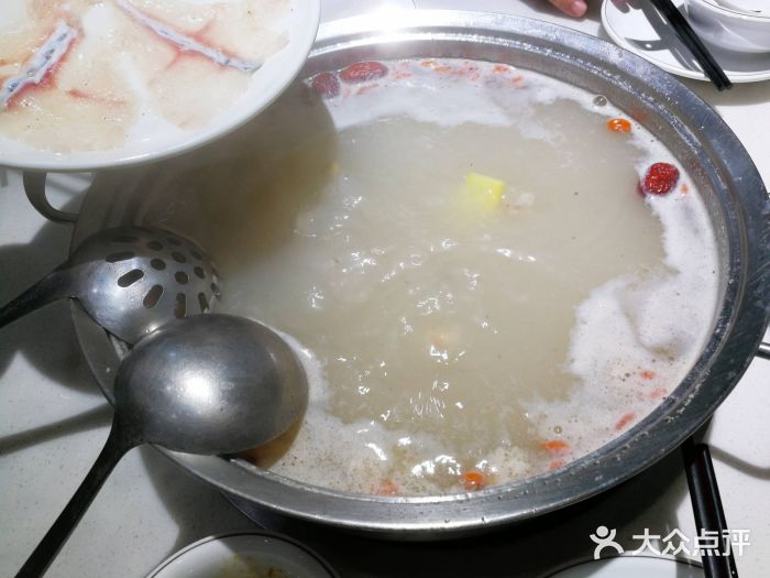 马家斑鱼鲜鱼火锅(东乐店)养生斑鱼汤锅图片