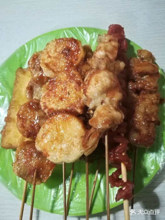 胡同炸串素鸡图片