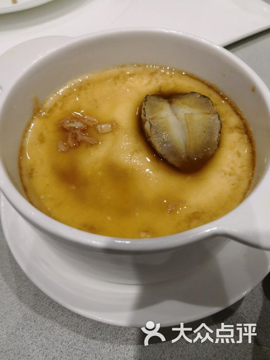 鲍鱼仔瑶柱炖水蛋